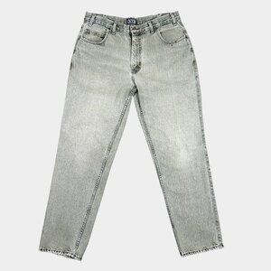 Vintage INC Stonewashed Green Tint Gray Jeans - 36x32